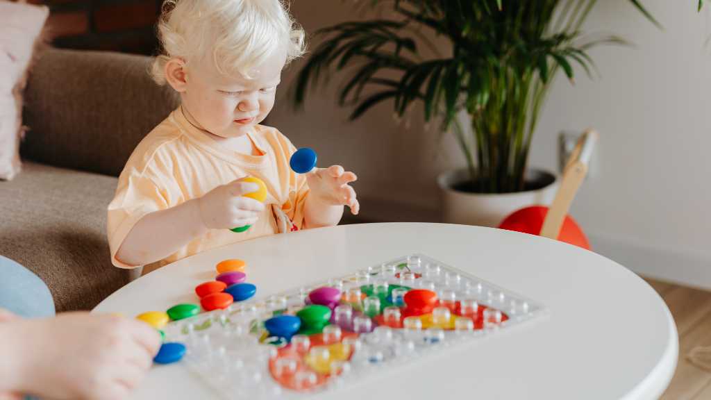 Toddler focused on toy, toddler not responding to name during play