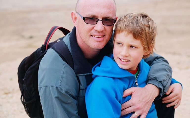 father and son